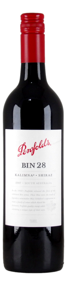 Penfolds 'Bin 28' Kalimna Shiraz 2007 (1 x 750mL), SA.