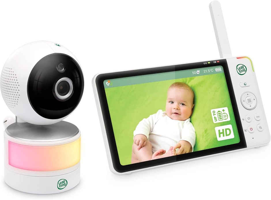 LEAPFROG LF920HD 7" Pan & Tilt Video Baby Monitor  Buyers Note - Discount F