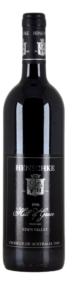 Henschke `Hill of Grace` Shiraz 1996 (1 x 750mL) Eden Valley, SA.
