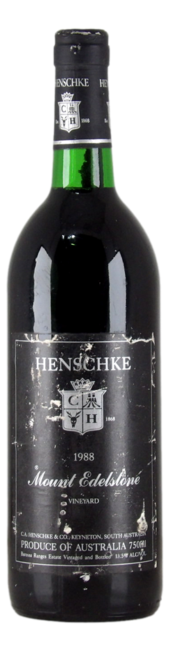Henschke Mount Edelstone Shiraz 1988 (1x 750mL), Barossa, SA.