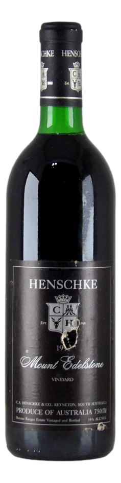 Henschke Mount Edelstone Shiraz 1991 (1x 750mL), Barossa, SA.