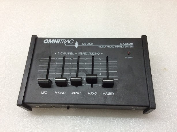 Omnitrac MS-2000 Video Audio Mixing System