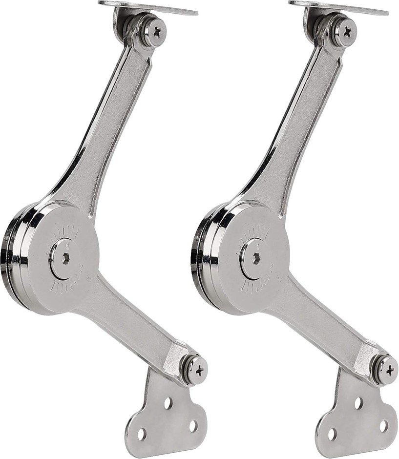 Heavy Duty Hinge Lid Support Hinge with Soft Close Folding Lid Stay Hinge f
