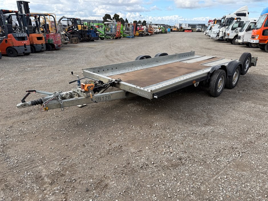 <p>2020 Brian James Trailers R48TA Tandem Car Carrier Trailer</p>