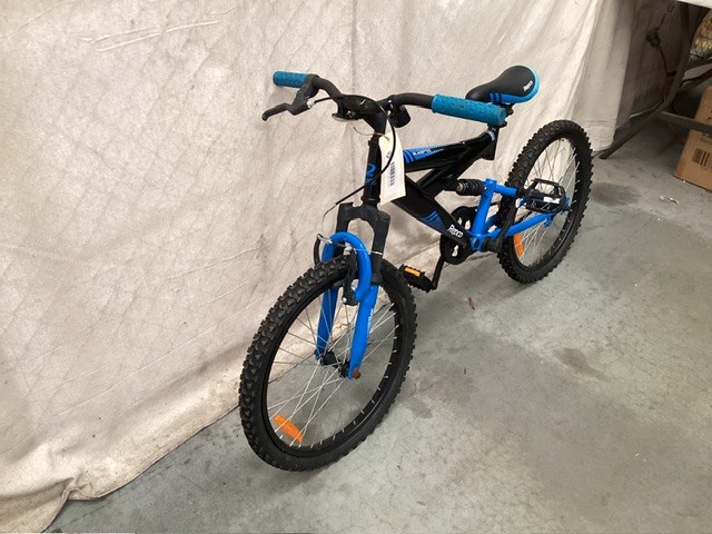 Black/Blue Repco Kids Mountain Bike