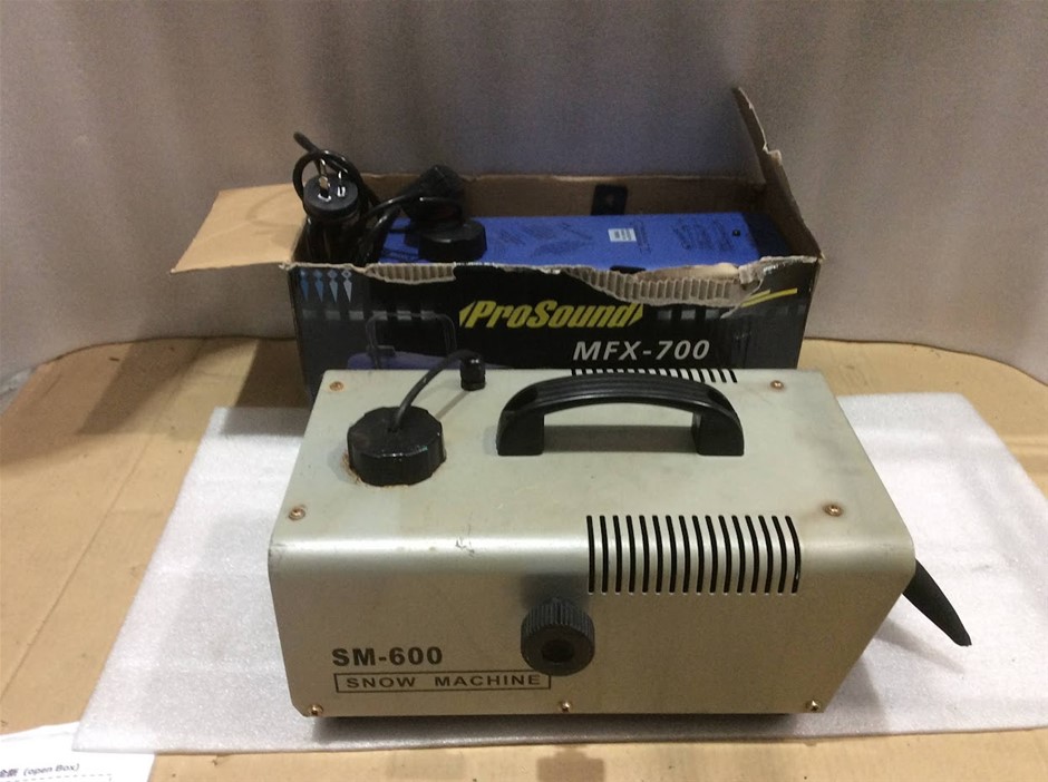 ProSound MFX-700 Fog Machine + SM-600 Snow Machine