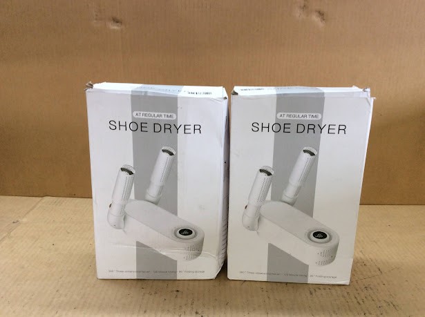 At Regular X1 Time Shoe Dryer (Lot of 2)