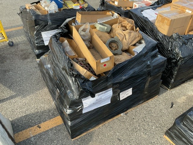 Assorted Nuts Bolts and Screws Pallet Of
