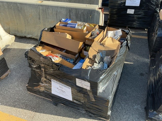 Assorted Nuts Bolts and Screws Pallet Of