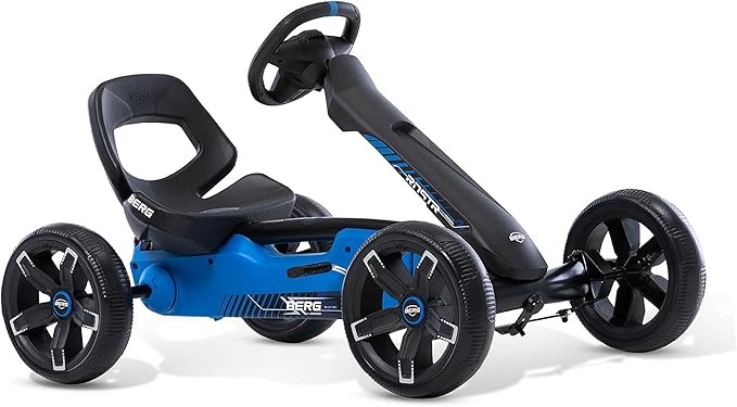 BERG Reppy Roadster Go-Kart Pedal with Sound Box, Blue. NB: Used, not in or