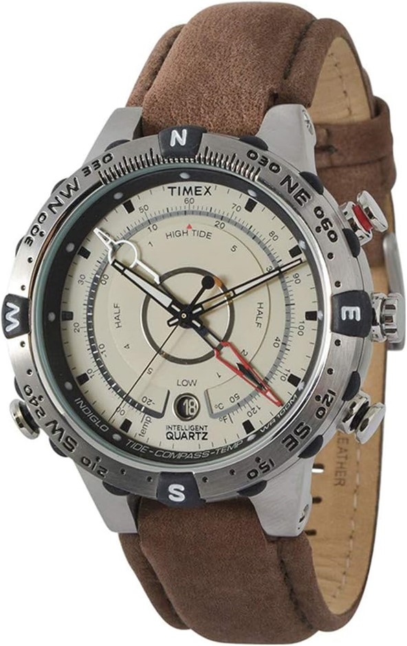TIMEX Men's Intelligent Quartz Tide Temp Compass Watch. NB: Not Boxed.