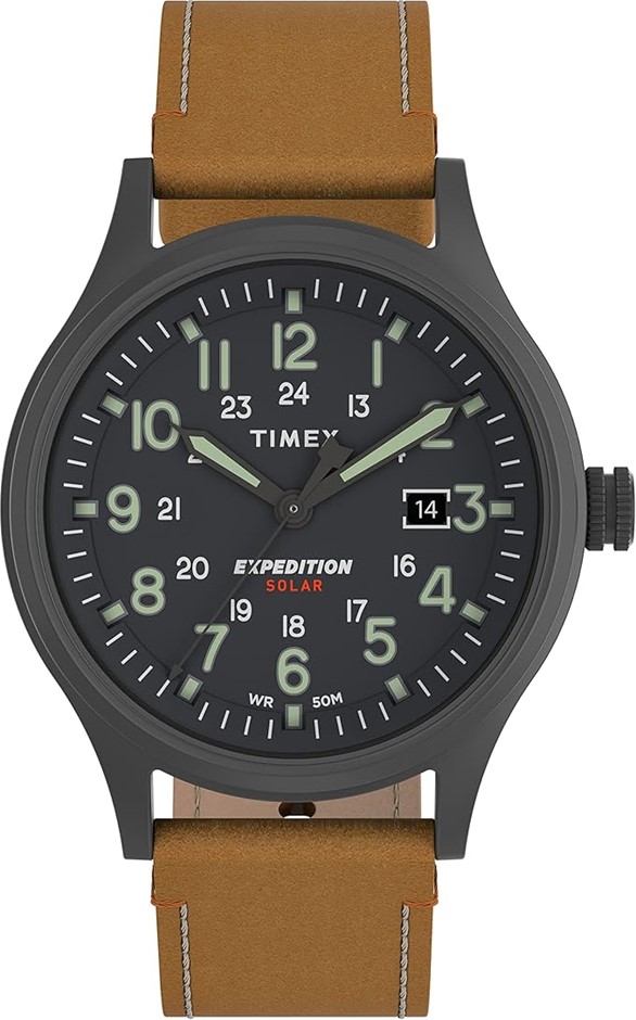 TIMEX Men's Expedition Scout Solar-Powered 40mm Watch. NB: Minor Use, Not B