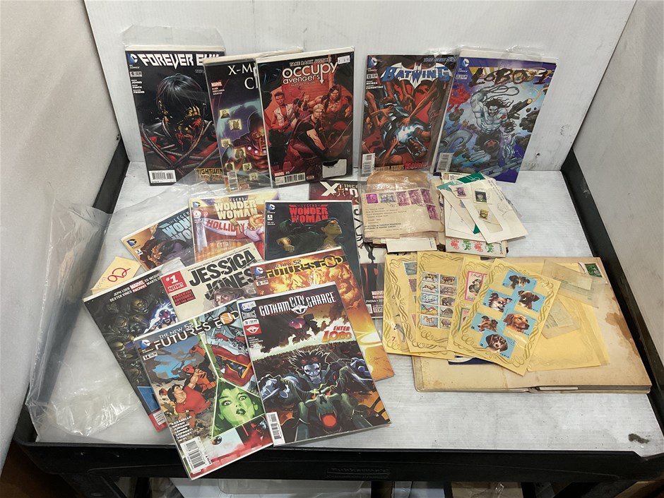 Stamp & Comic Book Collection
