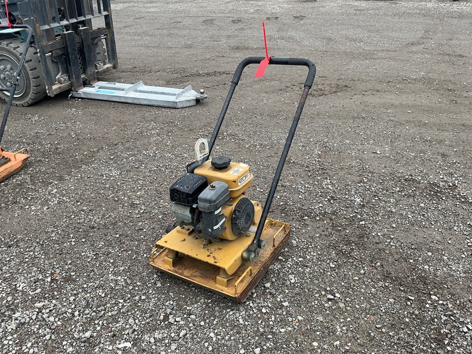 <p><strong>Plate Compactor  make and model unknown</strong></p>