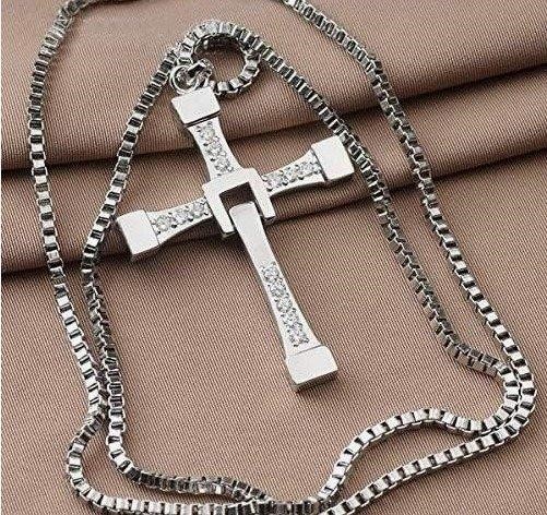 Pendant in 18k white Gold Plated-free chain