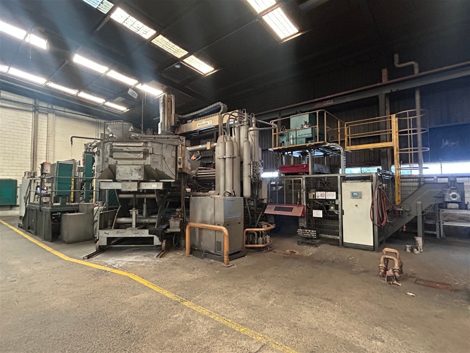 2011 Buhler Carat 280 Comp Die Casting Machine Cell 2