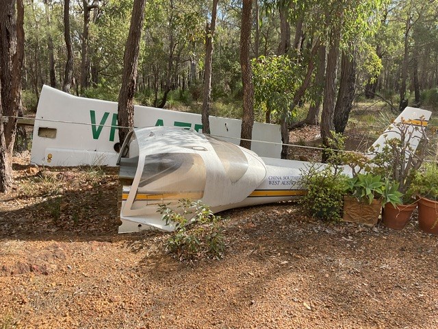 2 (Two) Airplane / Aviation Body Pieces
