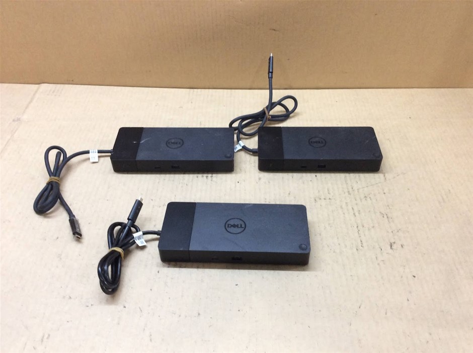 Dell WD19S USB-C Docking Station (Lot of 3)
