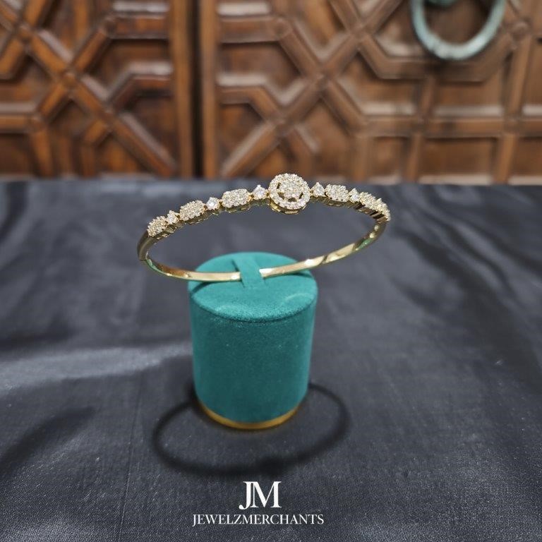 18k Italy Stamped Yellow Gold Filled Bangle Quality Guarantee-Bonus Gift