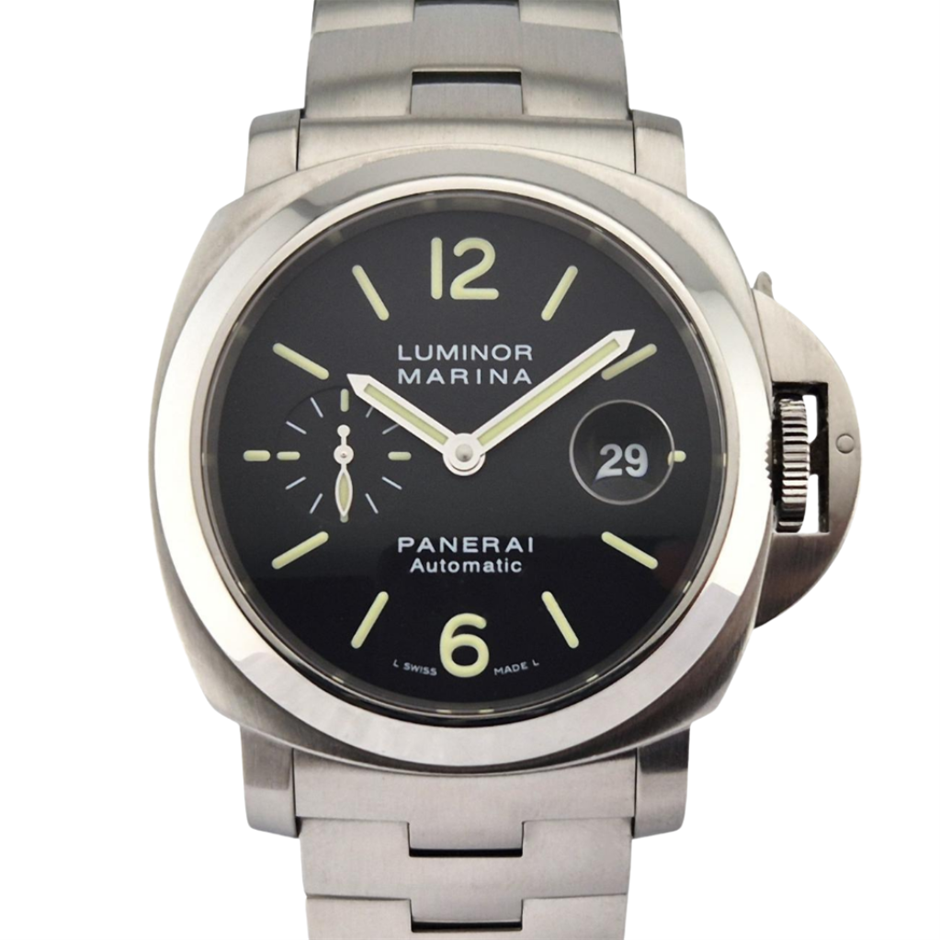 PANERAI LUMINOR MARINA 44MM STAINLESS STEEL PAM00299 AUTOMATIC WXO & COA