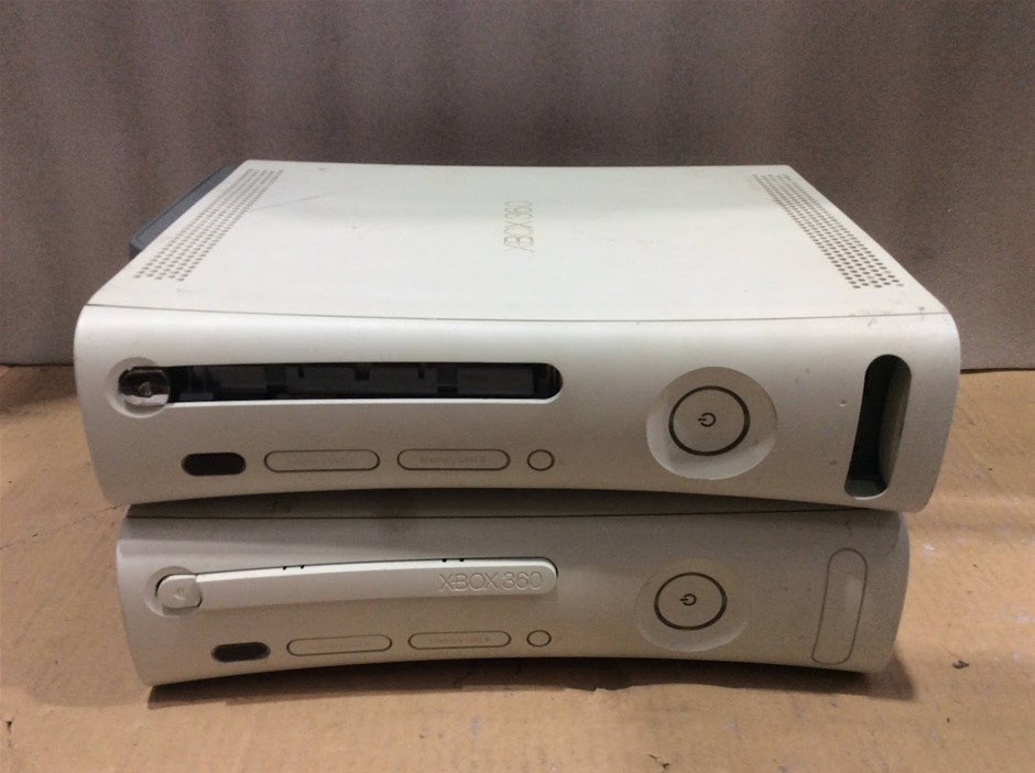 Microsoft Xbox 360 Gaming Consoles (Lot of 2)