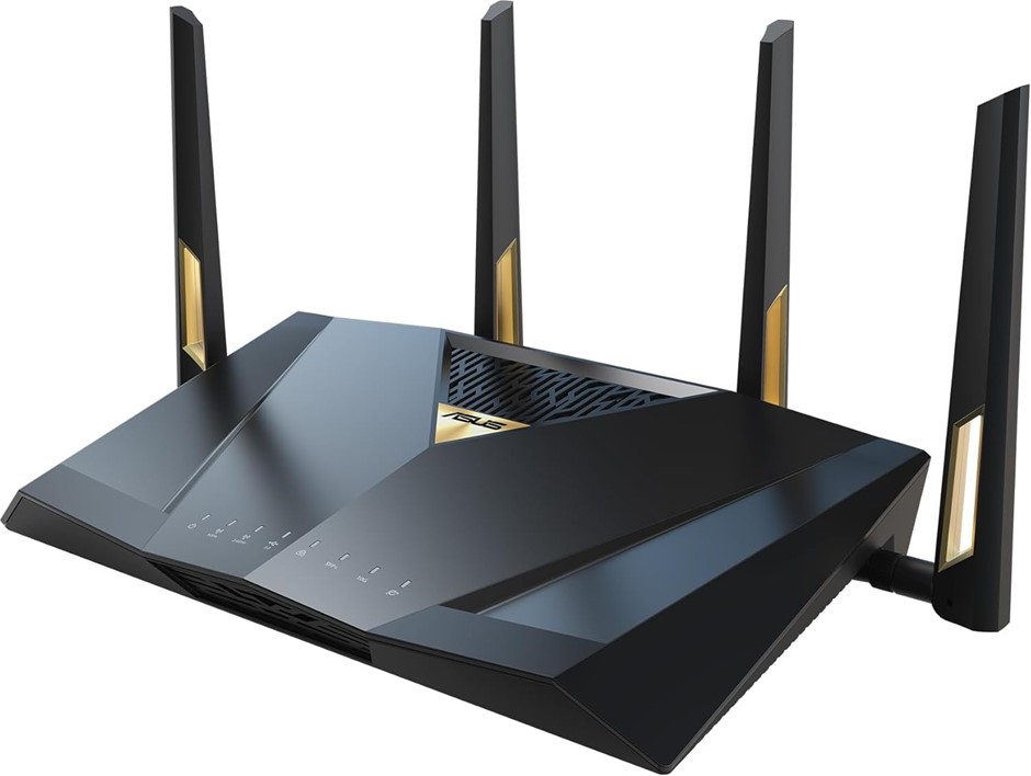 ASUS RT-BE88U Dual-Band WiFi 7 AiMesh Extendable Performance Router, 4K-QAM