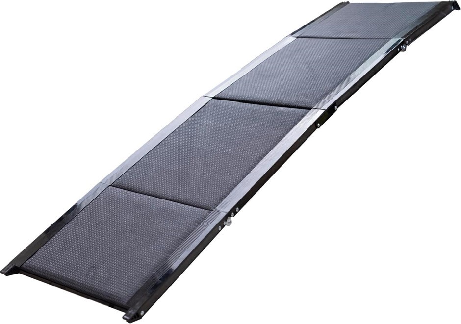 HAKUNA PETS Aluminium Pet Ramp, for Pets up to 70kg, Foldable and Portable,
