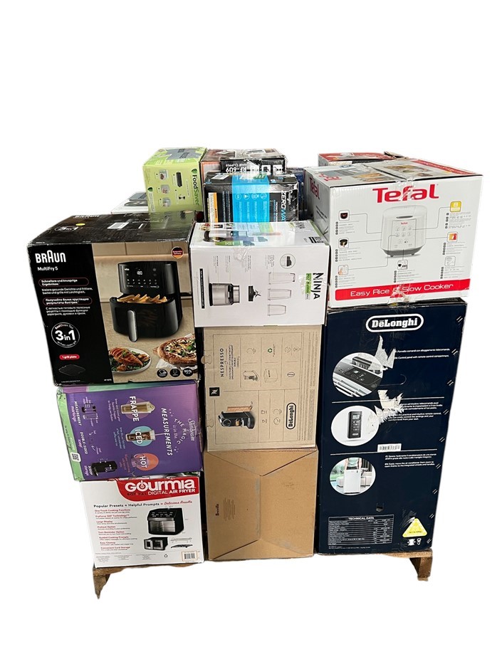 35 x Returned Assorted Kitchen and Home Appliances, comprising: Total