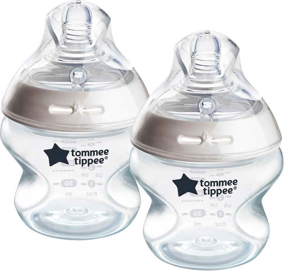 2 X Tommee Tippee Baby Bottles, Natural Start Anti-Colic Baby Bottle with S