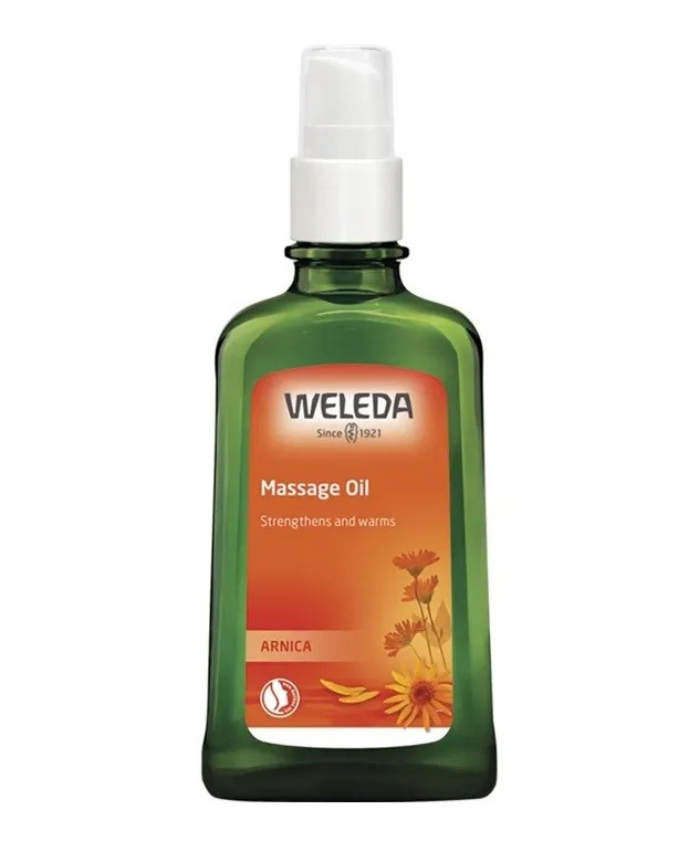 2 x WELEDA Sport WELEDA Arnica Massage Oil, Strengthens & Warms Muscles Bef