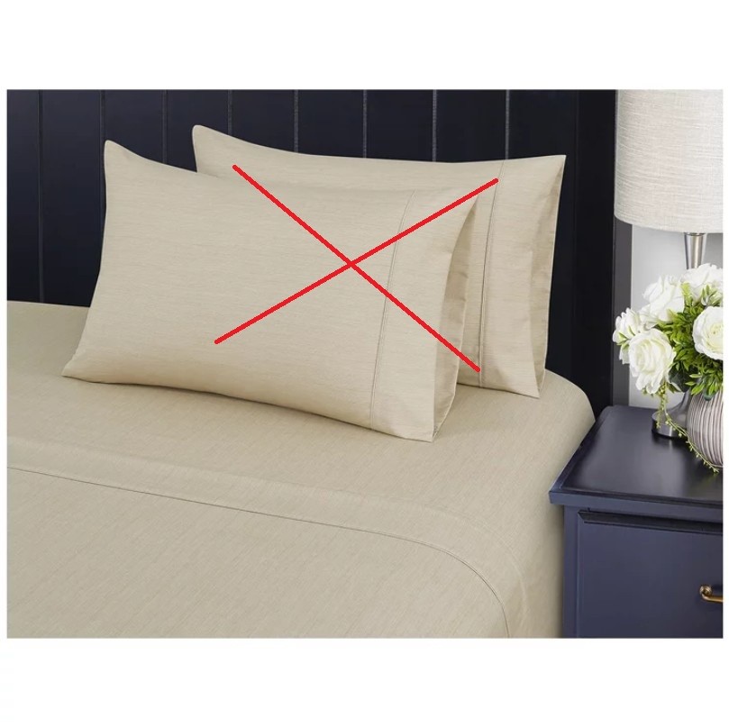 SOUTH POINT Home Fashions Poly Flannelette Sheet Set, Queen, Textured Strip