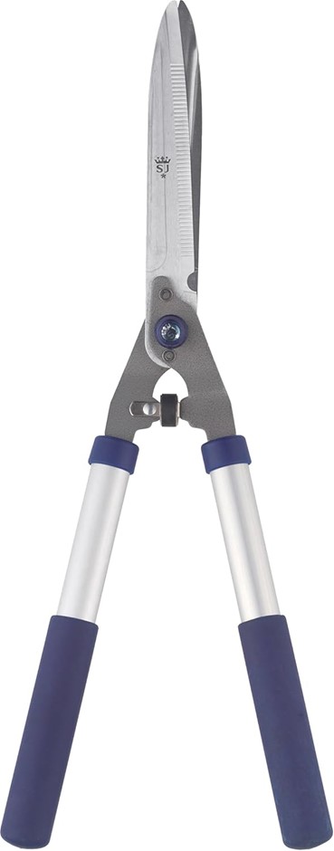 SPEAR & JACKSON Shears Hedge Knotched Blade with Soft Grip Aluminium Handle
