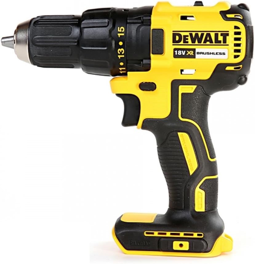 DeWALT 18V XR Brushless Cordless Compact Drill/Driver, Skin Only. NB: Has b