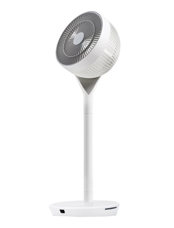 WOOZOO 360 Pedestal Fan With Remote STF-360DC-N. NB: minor use, assembled,