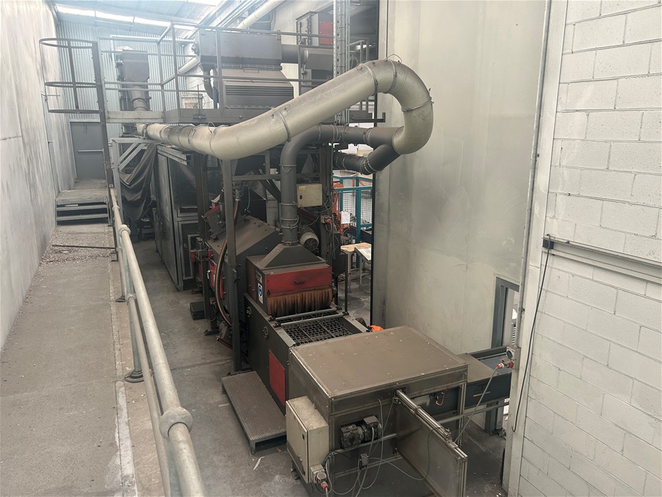 2005 Rosler RDCE 800-4 Shot Blaster