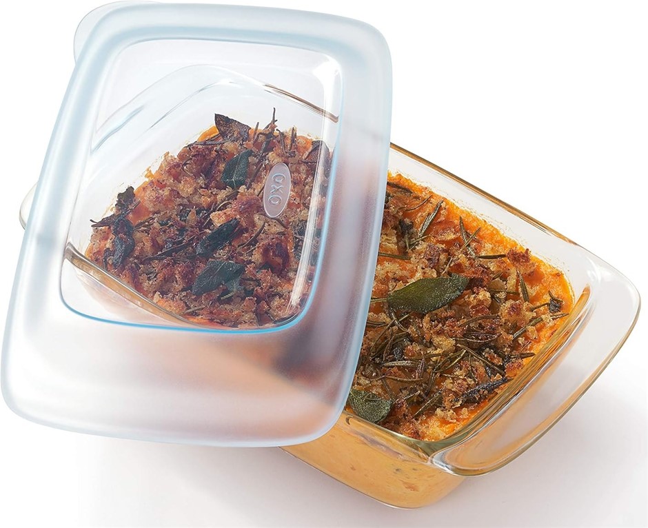 OXO Good Grips Glass Loaf Pan with Lid 1.6 Qt