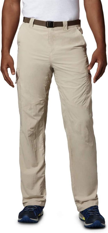 COLUMBIA Men's Silver Ridge Cargo Pant, Size 32x32, Fossil (160), AM8007. R