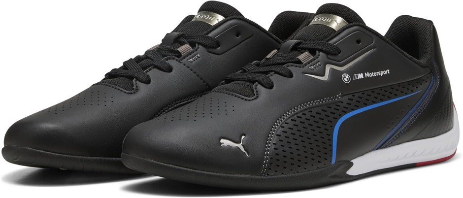 Puma BMW MMS Drift Cat 11 PUMA Unisex Adult Black-Cool Cob Shoes, US 8/EUR