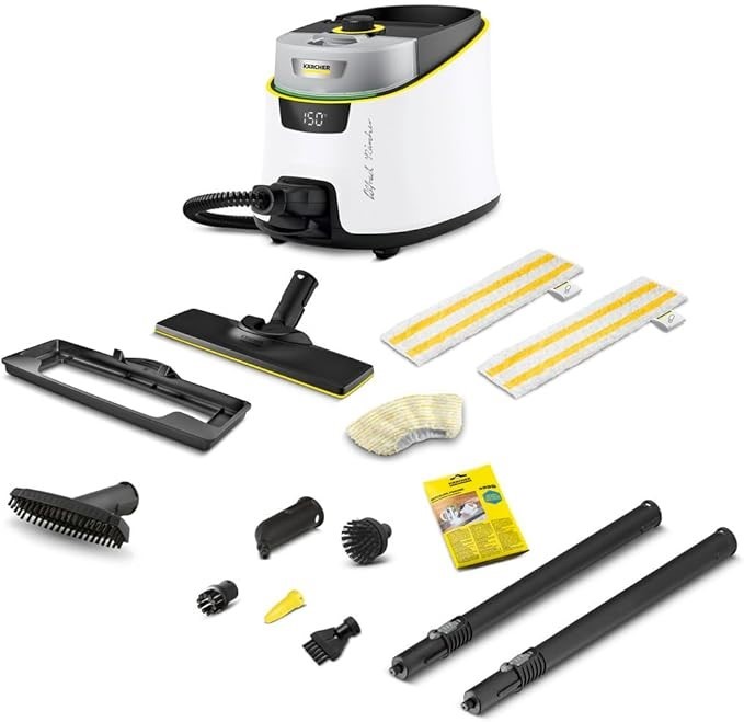 KARCHER SC 5 Deluxe Signature Line, 4 Bar, 3 Min Heat Up Time, 0.5L Boiler