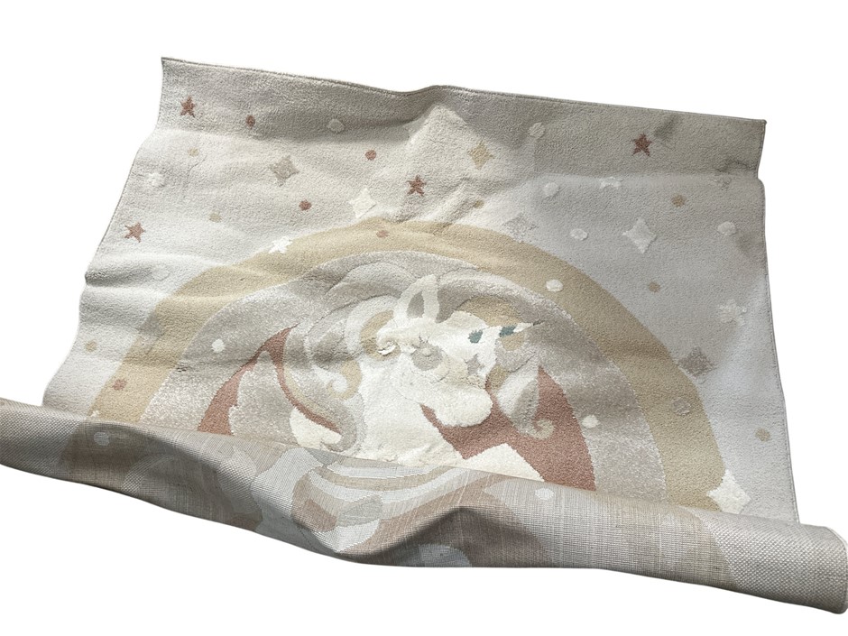TOWN & COUNTRY LIVING Decorative Area Rug, Unicorn, 160cm x 213cm.