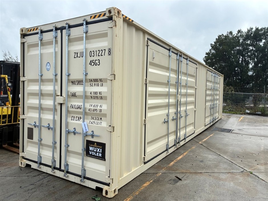 Unreserved & Unused: Earthmoving, Container & Agri Equipment