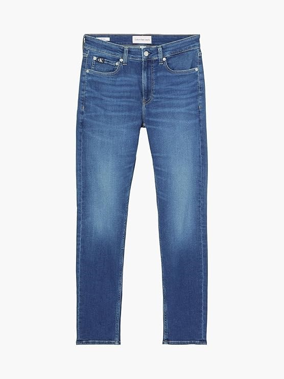 CALVIN KLEIN JEANS Men's Slim Tapered Jeans, 28W x 32L, Denim Dark, J30J323