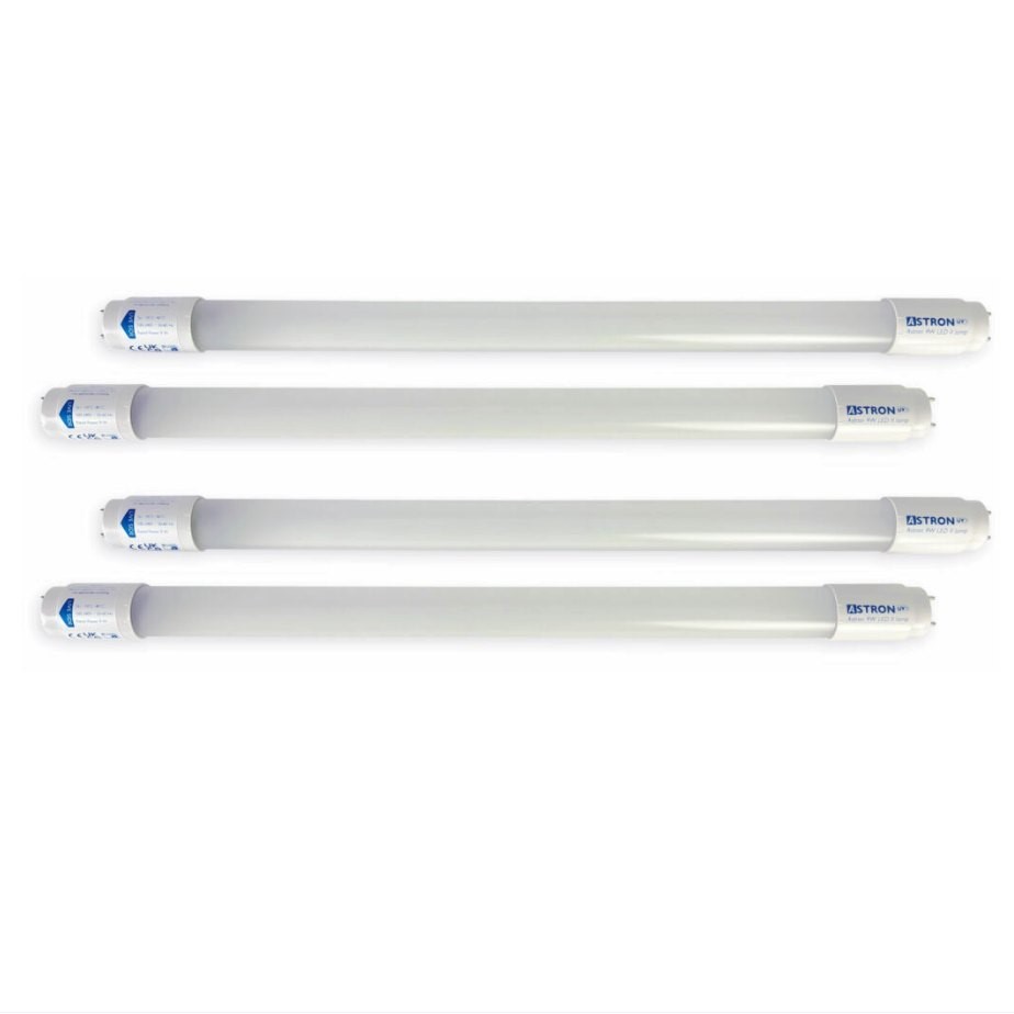 4 x ASTRON II 9W LED UV-A Lamp