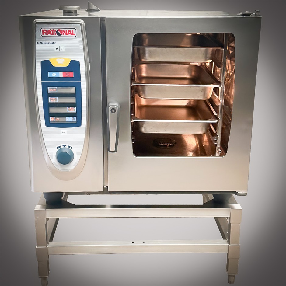 Rational Self Cooking Centre Electric 6 Tray Combi Oven