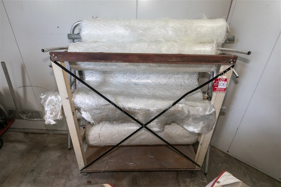 Fiber Glass Steel Stand with Contents