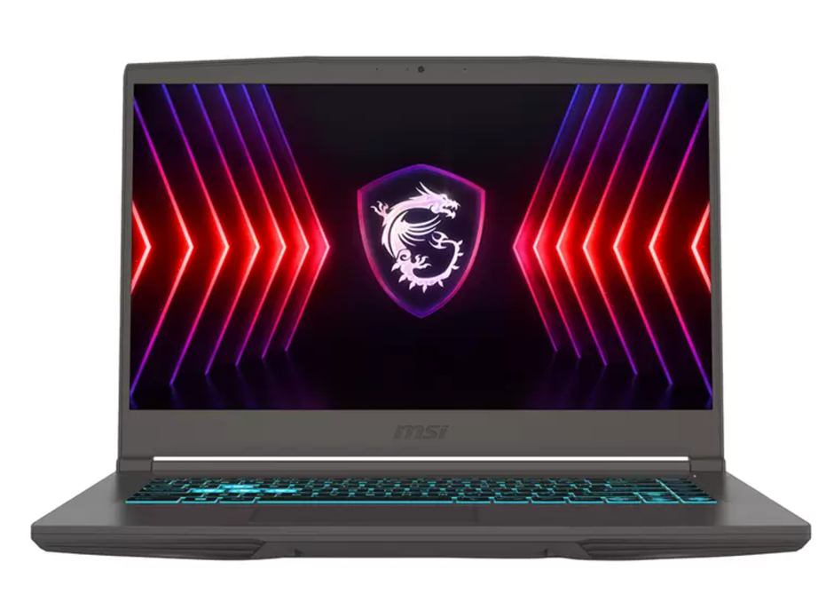 MSI 15.6 Inch Thin 15 Gaming Laptop i7-12650H, NVIDIA GeForce RTX 2050, 8GB