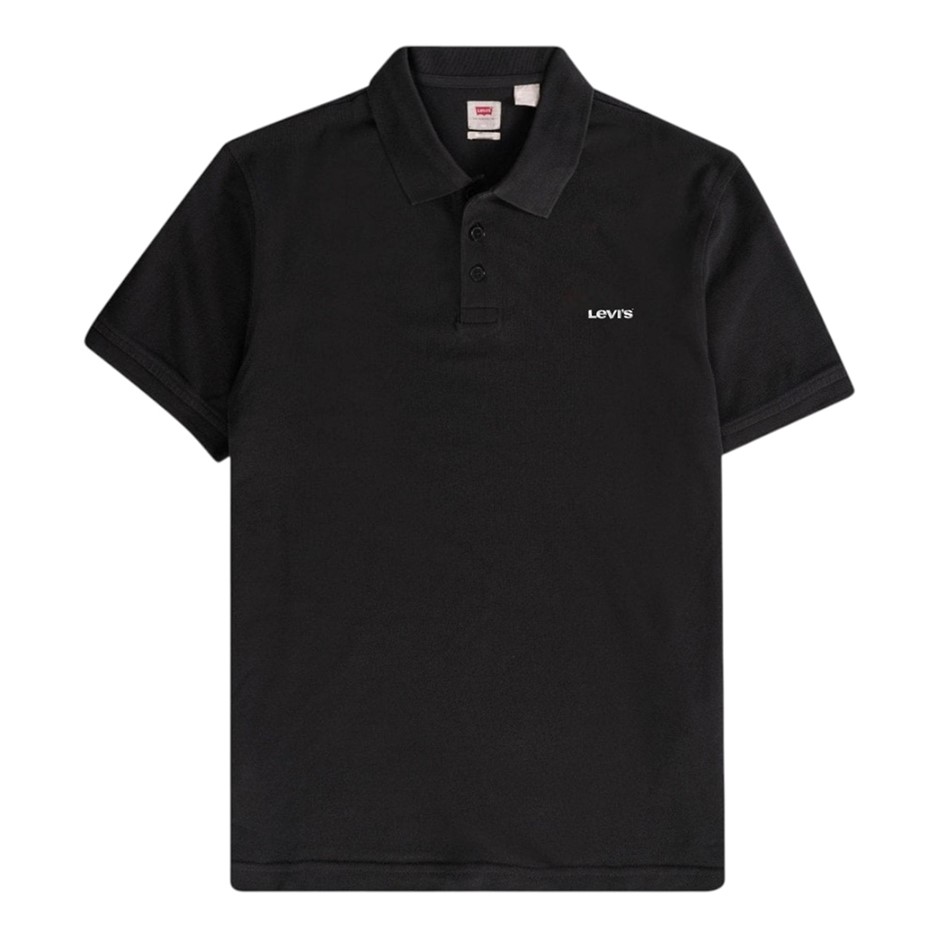 LEVI'S Men's Polo, Size M, 100% Cotton, Black/White (0002), 005RV. Buyers