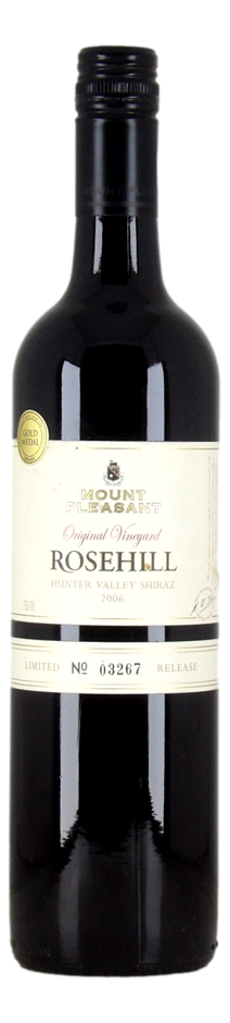 Mount Pleasant Rosehill Shiraz 2006 (1x 750mL) Hunter Valley