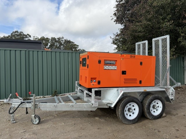 40 kVA Generator with Trailer 2026 (Unused)