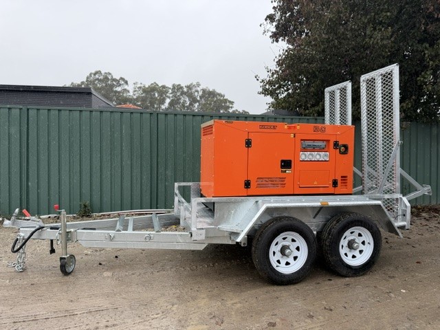 25 kVA Generator with Trailer 2026 (Unused)